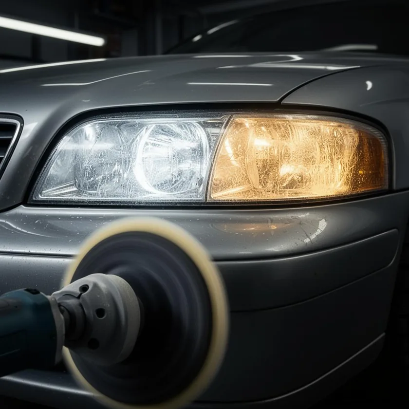 Headlight Restoration - professional car detailing service